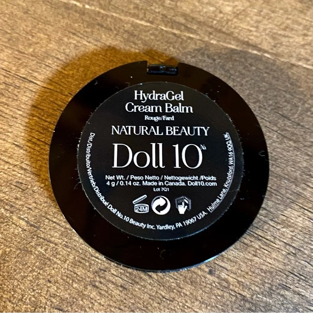 💥Doll 10 DOLL HYDRAGEL CREAM BALM - Natural Beauty💥 NEW